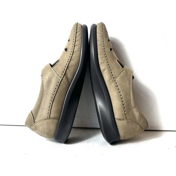 SAS Tripad Comfort Beige Leather Flats Slip On Shoes Womens 6.5 M Comfort Casual - Picture 5 of 11